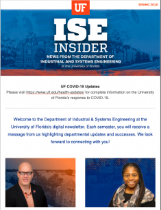 ISE Insider: Spring 2020